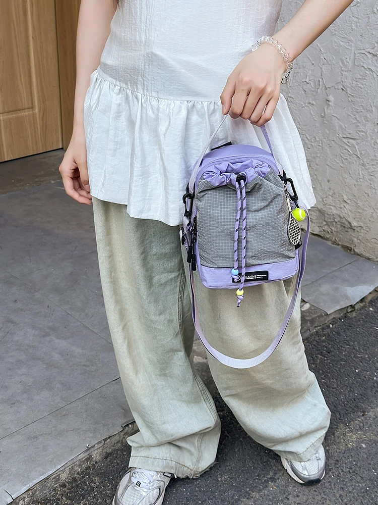 

Outdoor Small Bapa Women's Lightweight Portable High Aesthetic Multi-functional Crossbody Dual-use Hiking Mountain Water ...