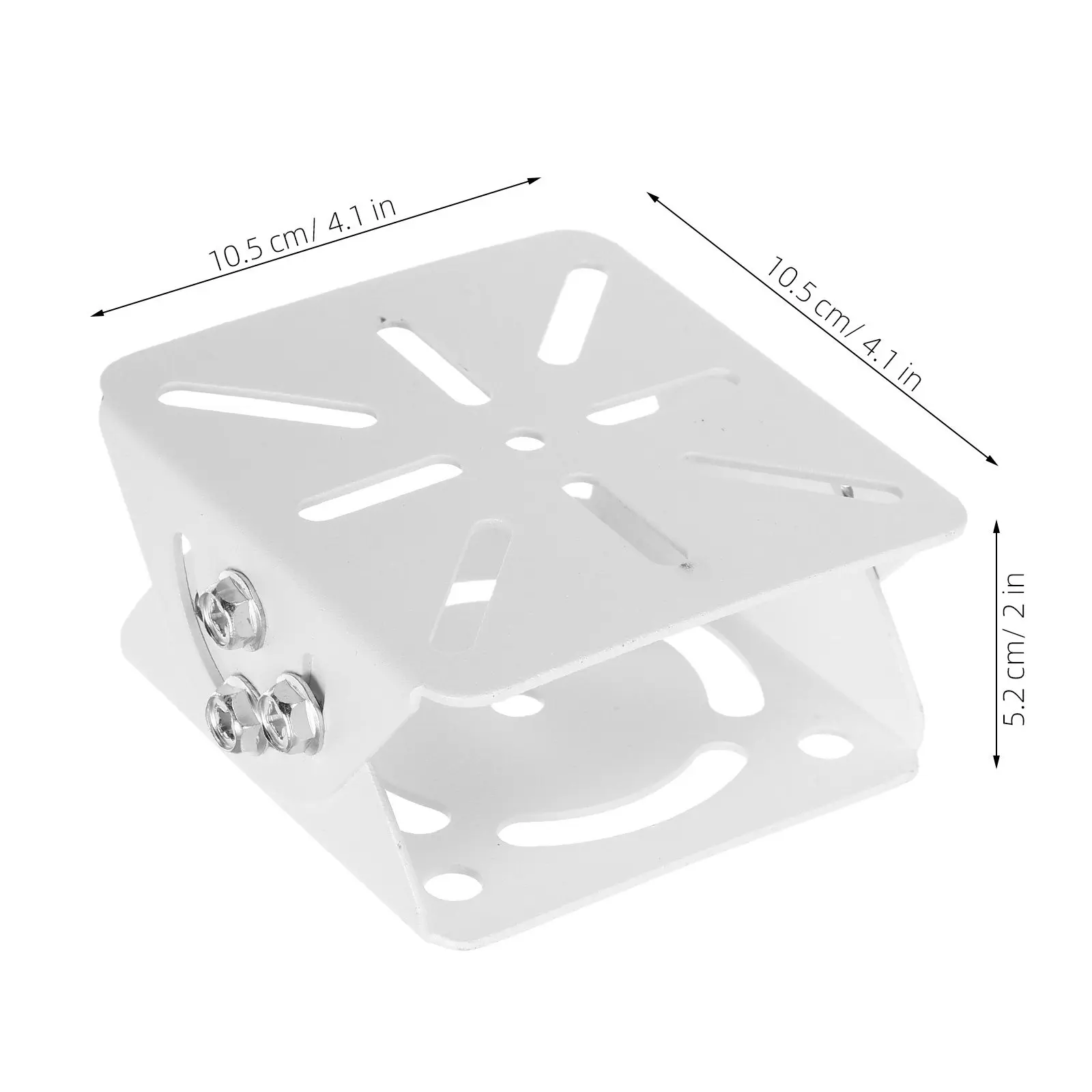 Stainless Steel Wall Mount Camera Bracket Universal Adjustable Multi-Angle Cctv Holder for Home Commercial Surveillance