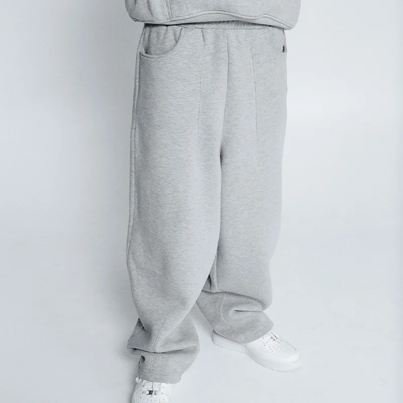 

SWEATS Long Pants Y2k Street Styl Men's Women's Loose Sports Trousers Quality Cotton Solid Color Minimalist Casual Sweatpants
