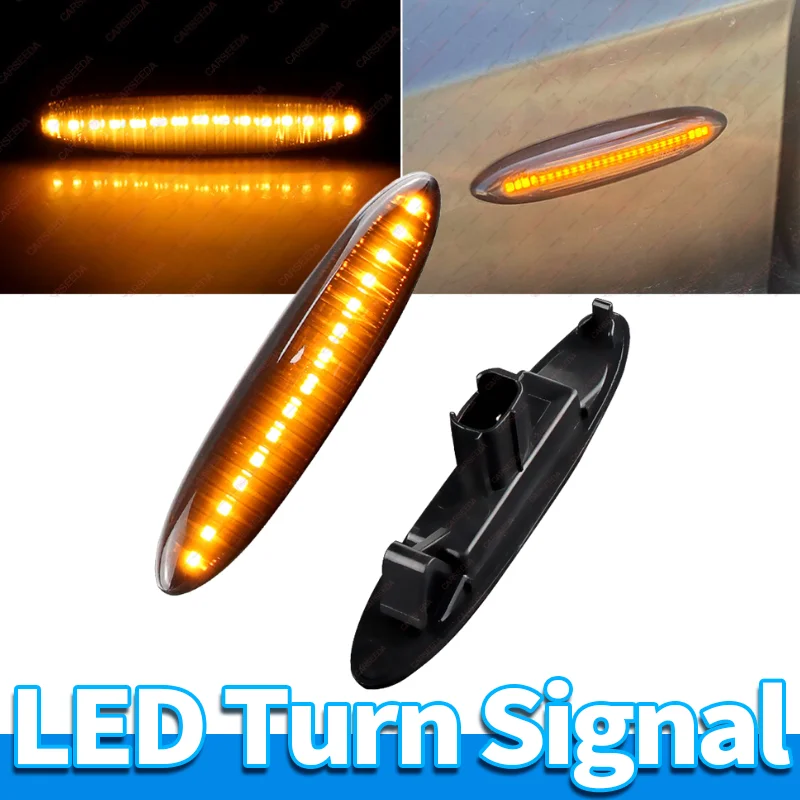 

Светодиодные динамические последовательные боковые габаритные фонари для LEXUS IS250 IS350 SC430 ES350 седан-трансформер для TOYOTA CAMRY 81730-30131