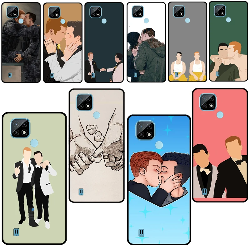 Gallavich Pride Love Ian Shameless For OPPO Realme 7 Pro 8 Pro Q3 C3 C21 GT Case For OnePlus 8T 9R Nord 2 7 8 9 Pro Cover