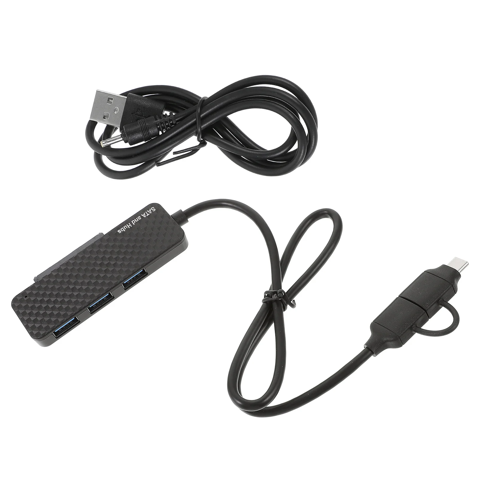 

Адаптер жесткого диска Type-C в конвертер USB 3.0 Концентратор 3-портовый USB-расширитель Быстрая передача Стабильное подключение Жесткий диск