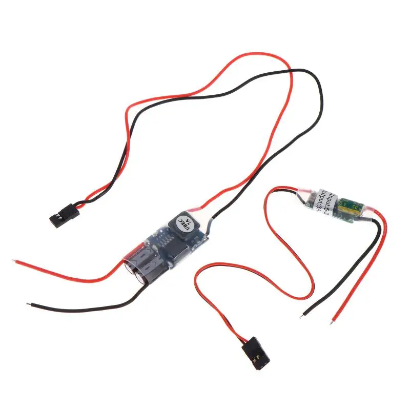 5V 3A 5A 7A External UBEC Voltage Regulator Anti-interference Support Receiver Power Supply For RC Airplane Aircraft