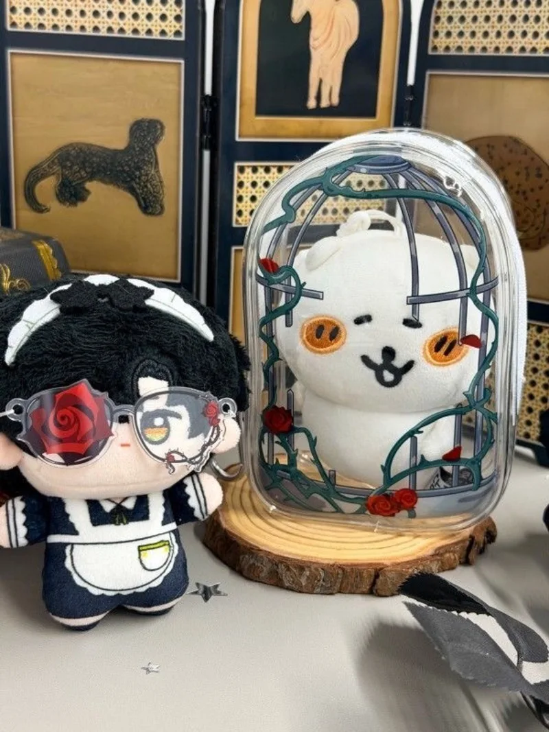 Neues Kreatives Spaßiges Gefängnis-Design Itabag Transparente Tasche für 13cm Puppen Tragbare Klare Schlüsselanhänger-Geschenkbox Sammlerstück-Aufbewahrungstasche – Detail 9