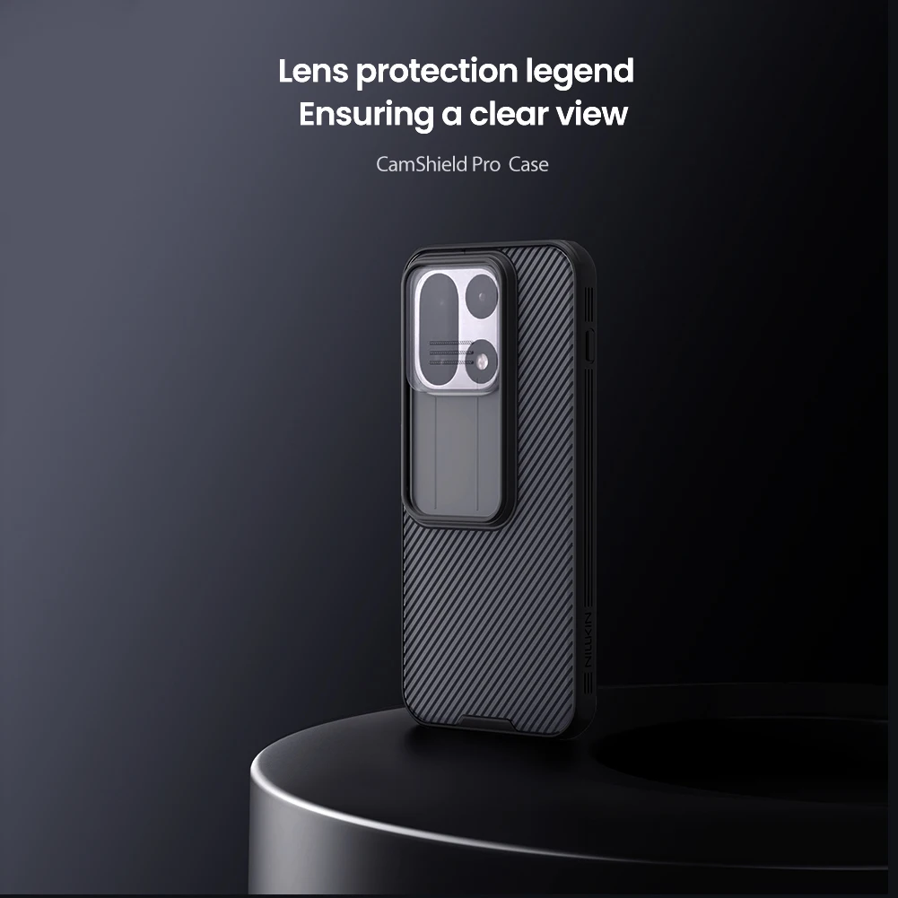 Für Oneplus 15 Hülle NILLKIN Passgenaue Hülle Camshield Schutzhülle Objektivschutz PC+TPU – Detail 4