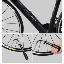 Mini Bicycle Pump with Schrader and Presta Valves #5