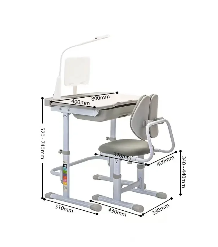 2026 Good Quality Stackable Student Children Plastic Table and Chair Set School Furniture Supplier with Drawer