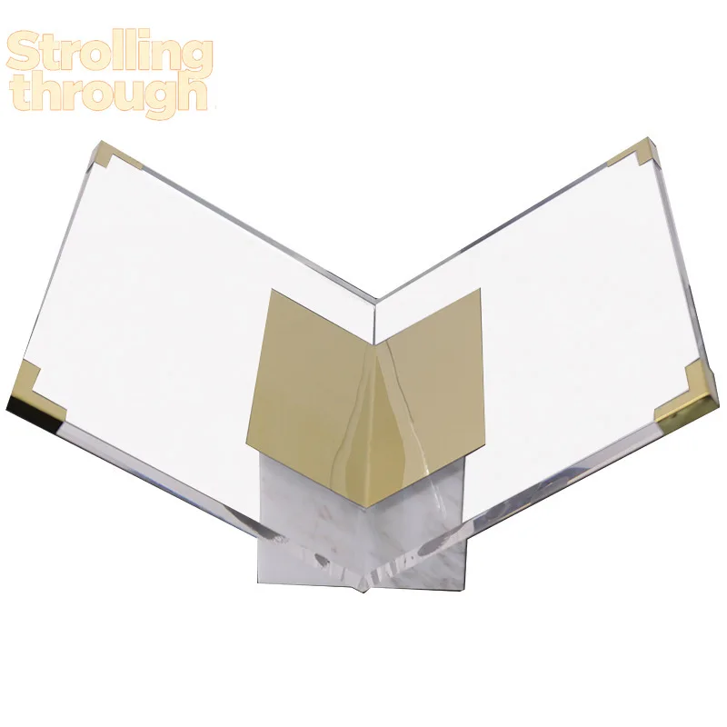 

Простой современный геометрический креативный книжный шкаф из мрамора, органайзер для хранения, декор для кабинета