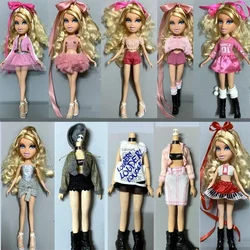 30cm Monstering High Doll for Bratzes doll Dressing Soft Casual Wear Handmade Clothes Outfit Doll Clothing Girl Toys