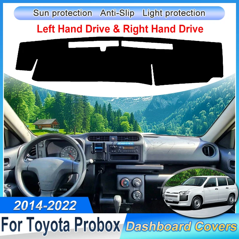 

For Toyota Probox XP160 Accessories Succeed 2014~2022 Accessories Car Dashboard Cover Instrument Panel Mat Anti-dirty Carpet Pad