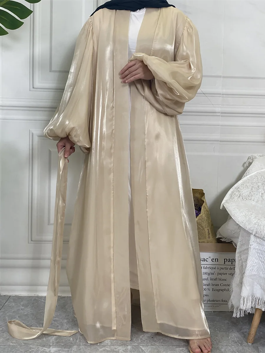 Modest Abaya Ramadan Dubai Robe Femme Musulmane Turkey Kaftan Islamic Clothing Muslim For Women Kimono Caftan Marocain Cardigan