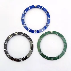 38mm Sloping Ceramic Bezel Luminous Night Vision Bezel Scale bezel Watch Parts Replacement Accessories High Quality Bezel