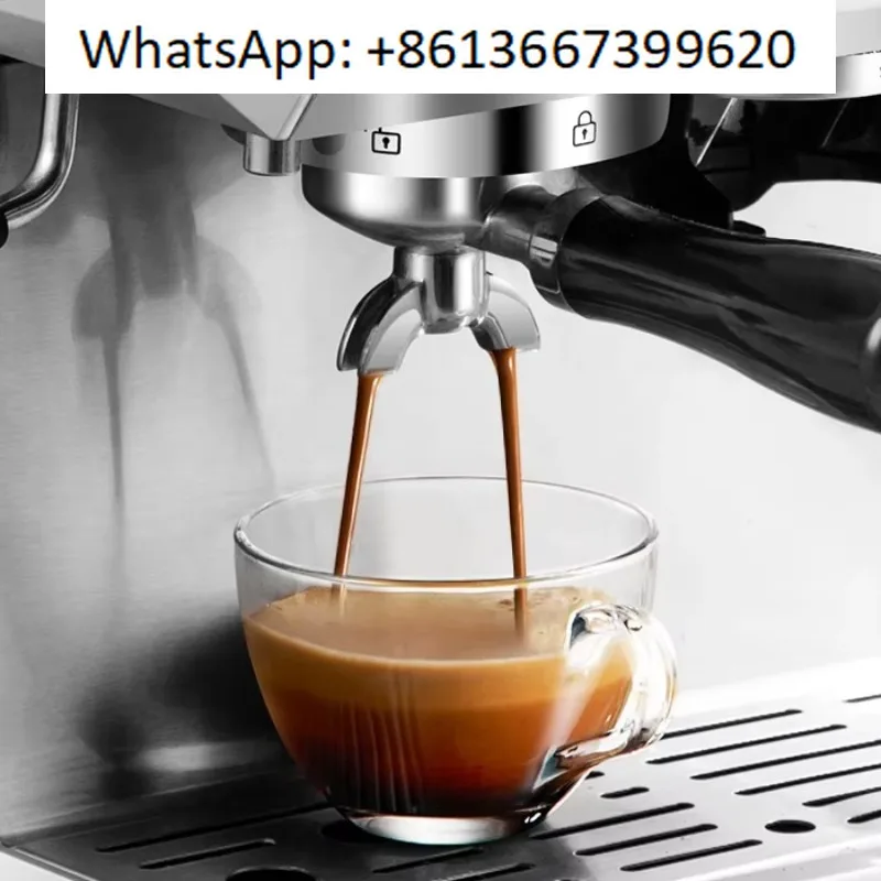 Industrial Style 2L 20BAR 1350W Bean to Cup Automatic Grinding Coffee Maker Cafe Coffee Machine