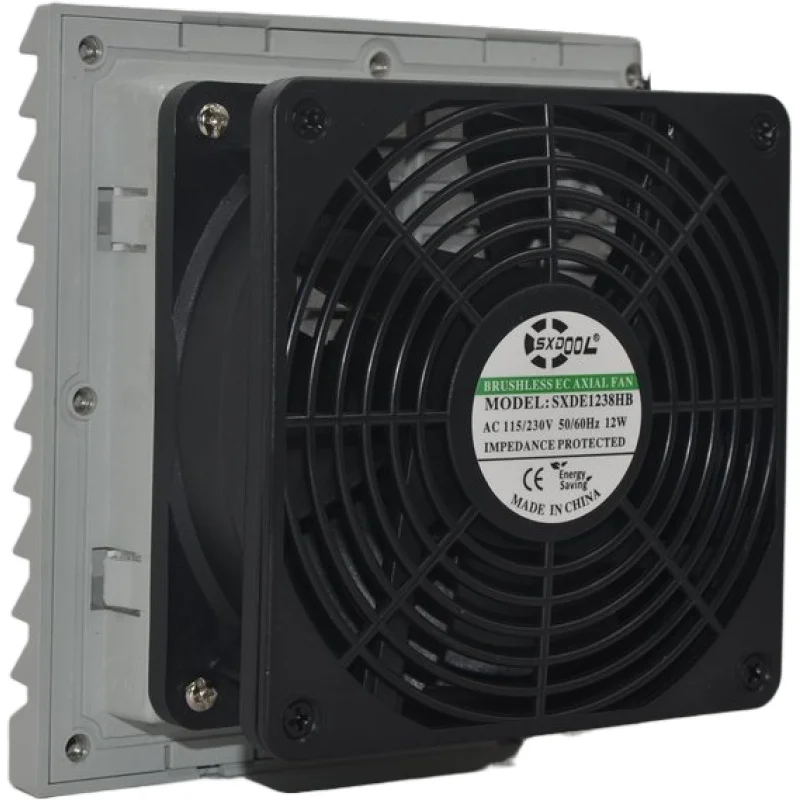 Imagem -03 - Ventilador de Escape Axial Industrial Sistema de Ventilação Circulação de Poeira 110 v e 220v Voltagem Dupla ac