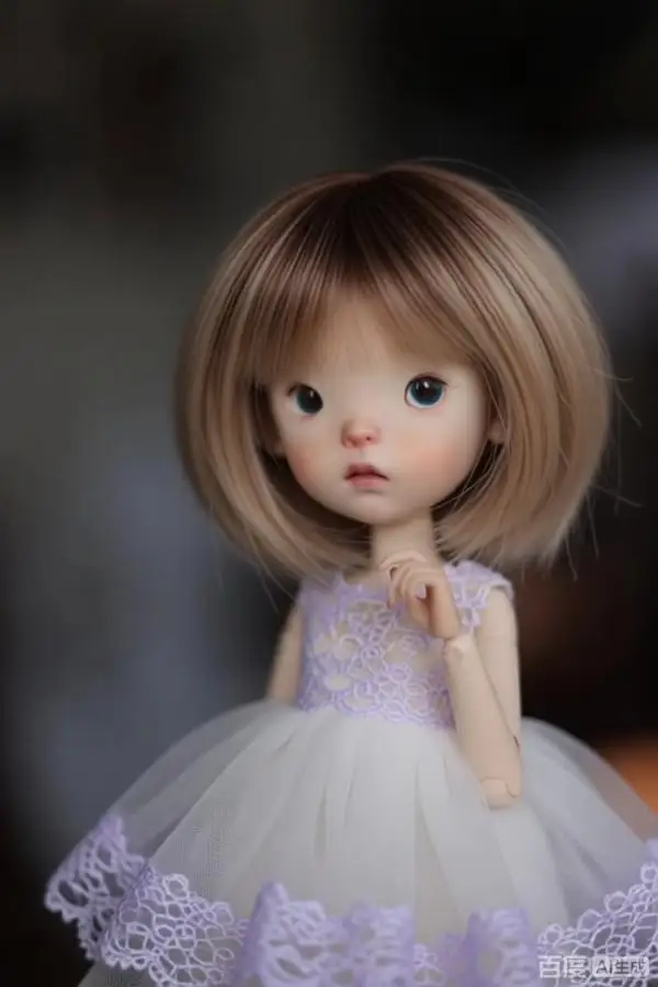 

Кукла BJD 1/6 Дуду Нимо: милая девочка с большой головой, высококачественная полимерная игрушка, подарок на день рождения, кукла-ангел, шарнирная кукла, в наличии.