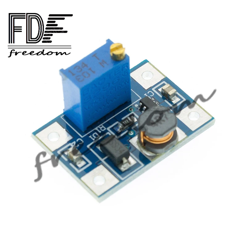 1pcs Smart Electronics DC-DC SX1308 Step-UP Lucky Adjustable Power Module Step Up Boost Converter 2-24V To 2-28V 2A