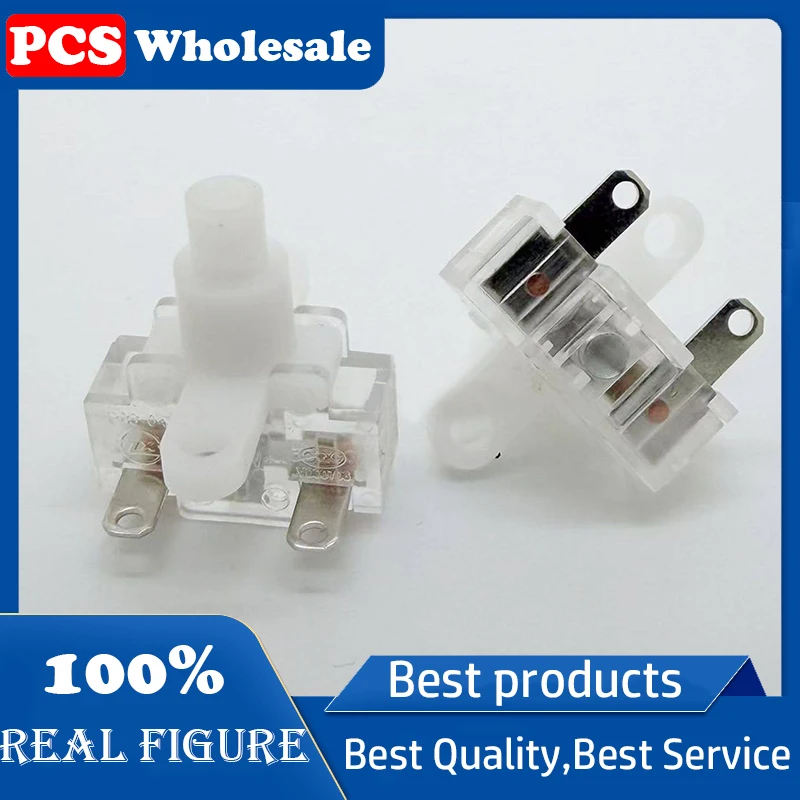 PBS-04 Power Switch, Wall Plate Small Button, Socket Self-locking Button Wiring Board Accessories 10A/250V