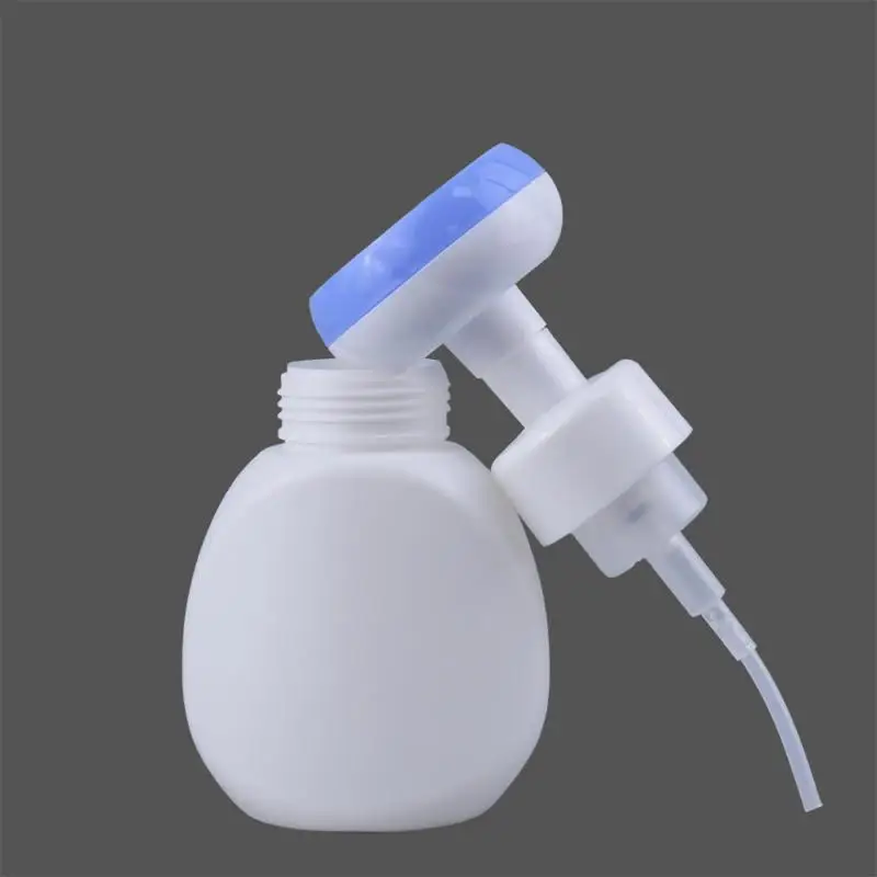 300ML Flower Foam Soap Dispenser Flower Shaped Foam Dispenser Facial Cleanser Shampoo Hand Sanitizer Bottle Bathroom Supplies