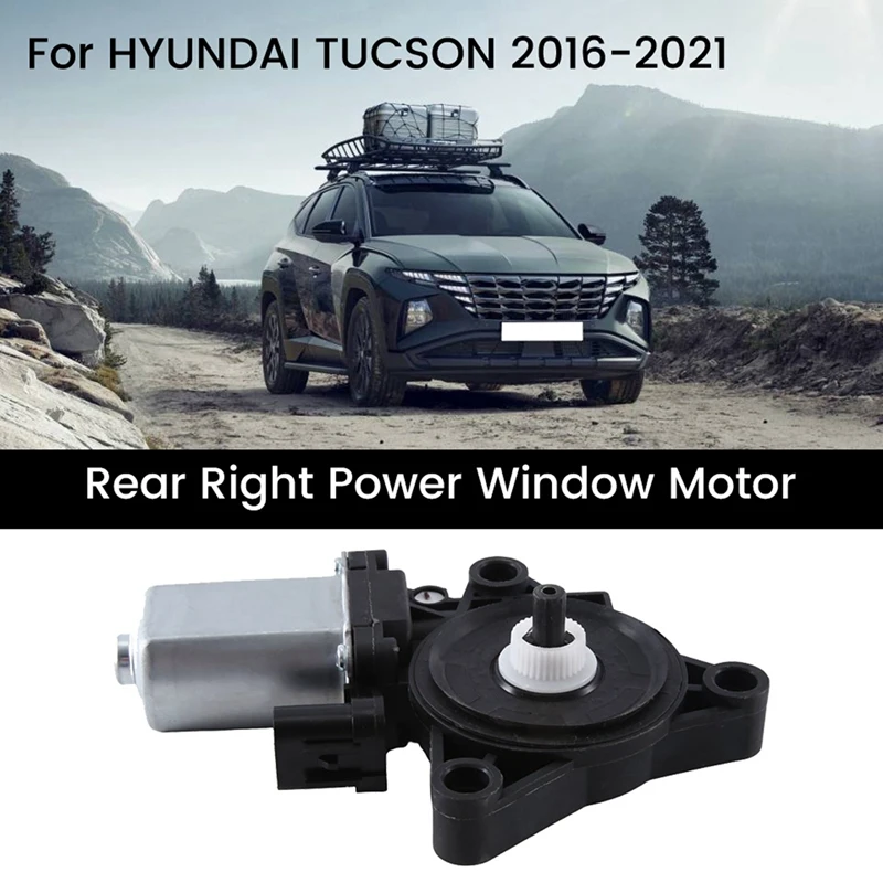 83460D3000 Car Power Window Motor Rear Right Replacement Accessories For HYUNDAI TUCSON 2016-2021 83460-D3000