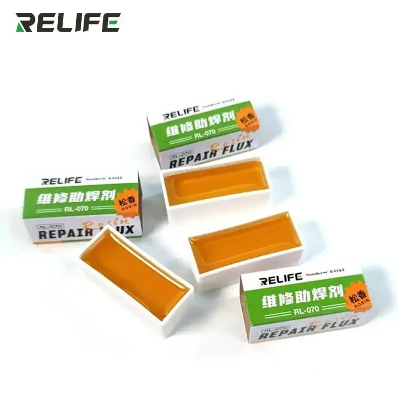 RELIFE RL-070 High Purity Rosin Soldering Flux Paste for Electronics PCB IC Chip BGA Repair High Performance Welding Tool