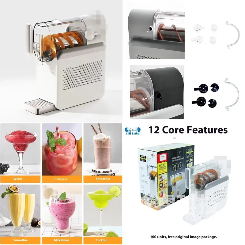 2026 240W Powerful 1.8L Capacity Slush Blender Convenient for Homemade Smoothies and Milkshakes Ice Cream Maker