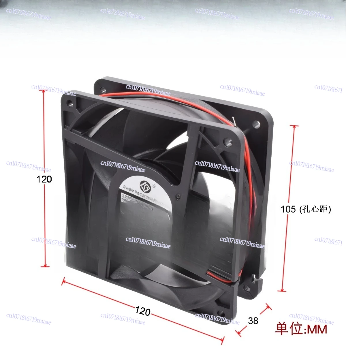 العاكس، مروحة آلة اللحام، DC DC24V محرك النحاس الأساسية 12038 المبرد، مروحة 3200 دورة في الدقيقة