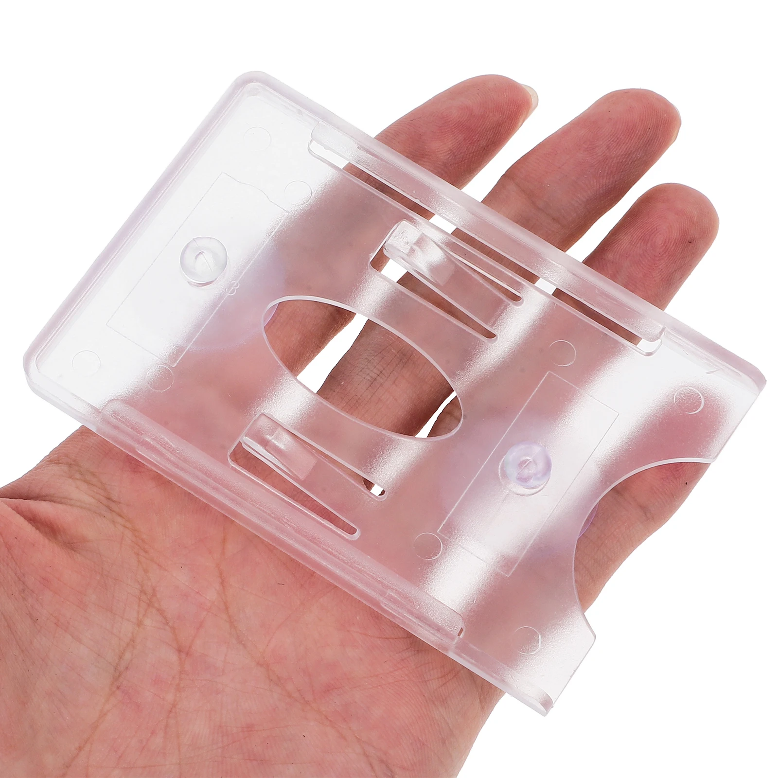 

Suction Cup Car Card Holder for Toll Pass Parking Permit Windshield Sticker Insurance Registration License Stable