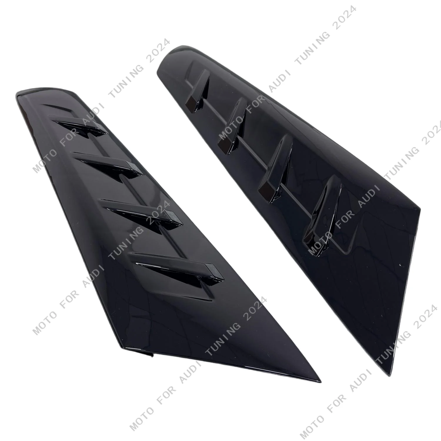 RS3-Style Heckseiten-Spoilerflügel für Audi A3 8Y S3 RS3 Sportback TFSI TDI S-line 2020-2026 Heckfenster-Canard-Splitter Karosserie-Kits – Detail 7