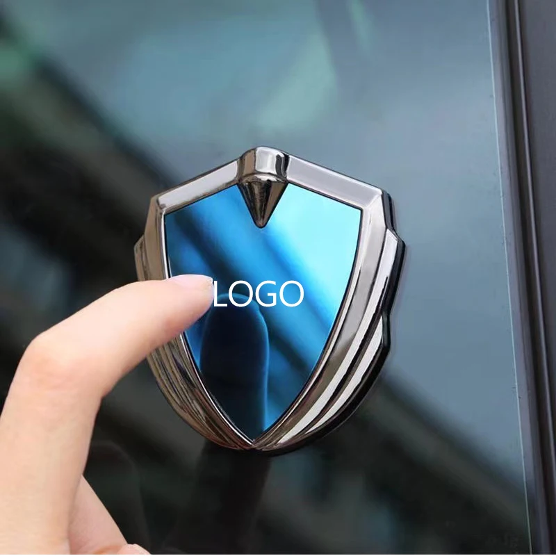 

Car Side Modification Sign Triangular Window Creative Vehicle Metal Sticker Applicable To All Models Custom Logo Car Accessorie