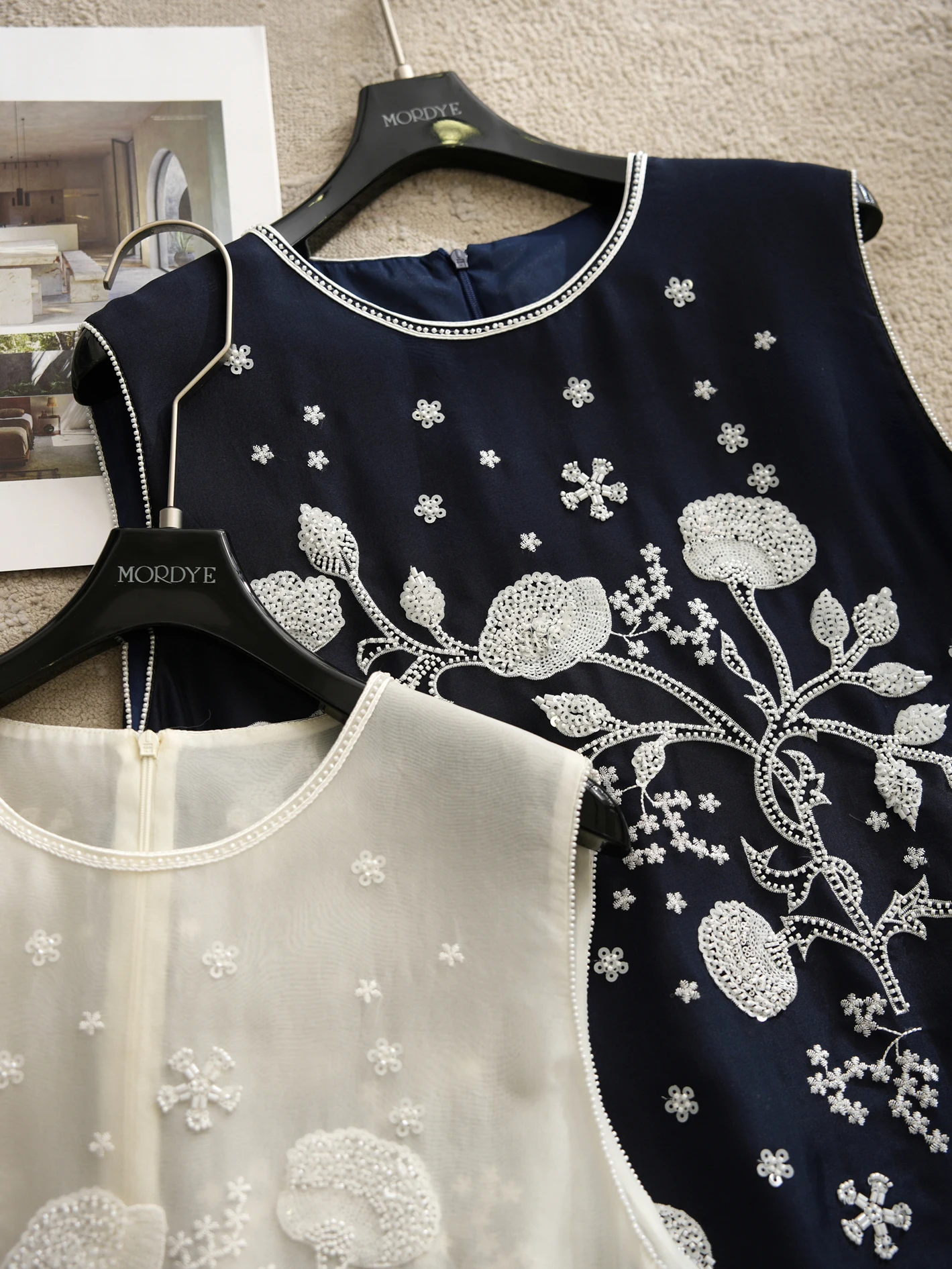 Eastern Romantic Suzhou Embroidery Silk Vest Top Sleeveless Authentic Silk Summer Fashion Women's round Neck Pullover Breathable