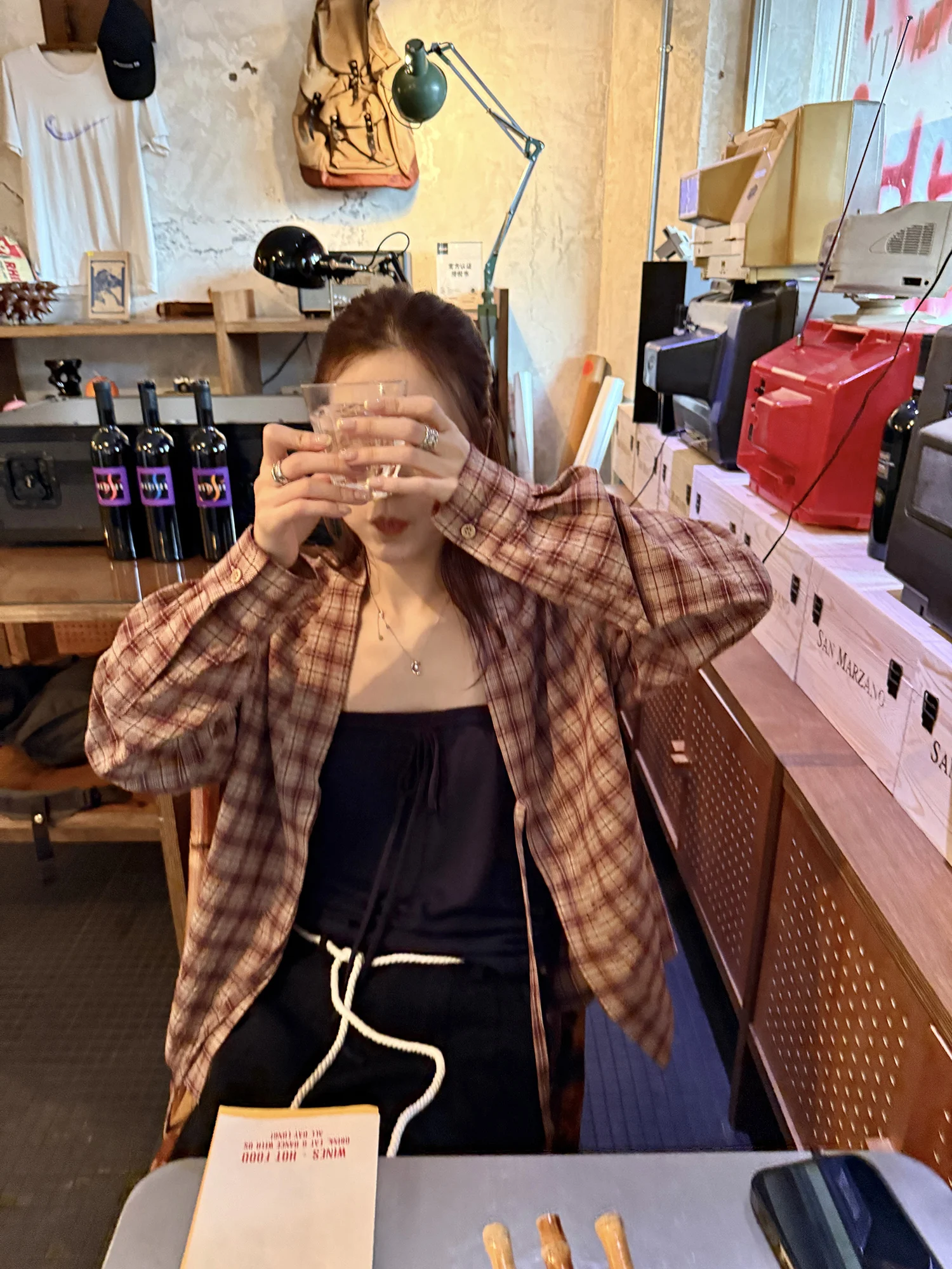 

LelyMooch V-Ne Open Cardigan Batobe Long Sve Loose Fit Outerwear Design Sense Cleanfit Summer Cotton irt for Women