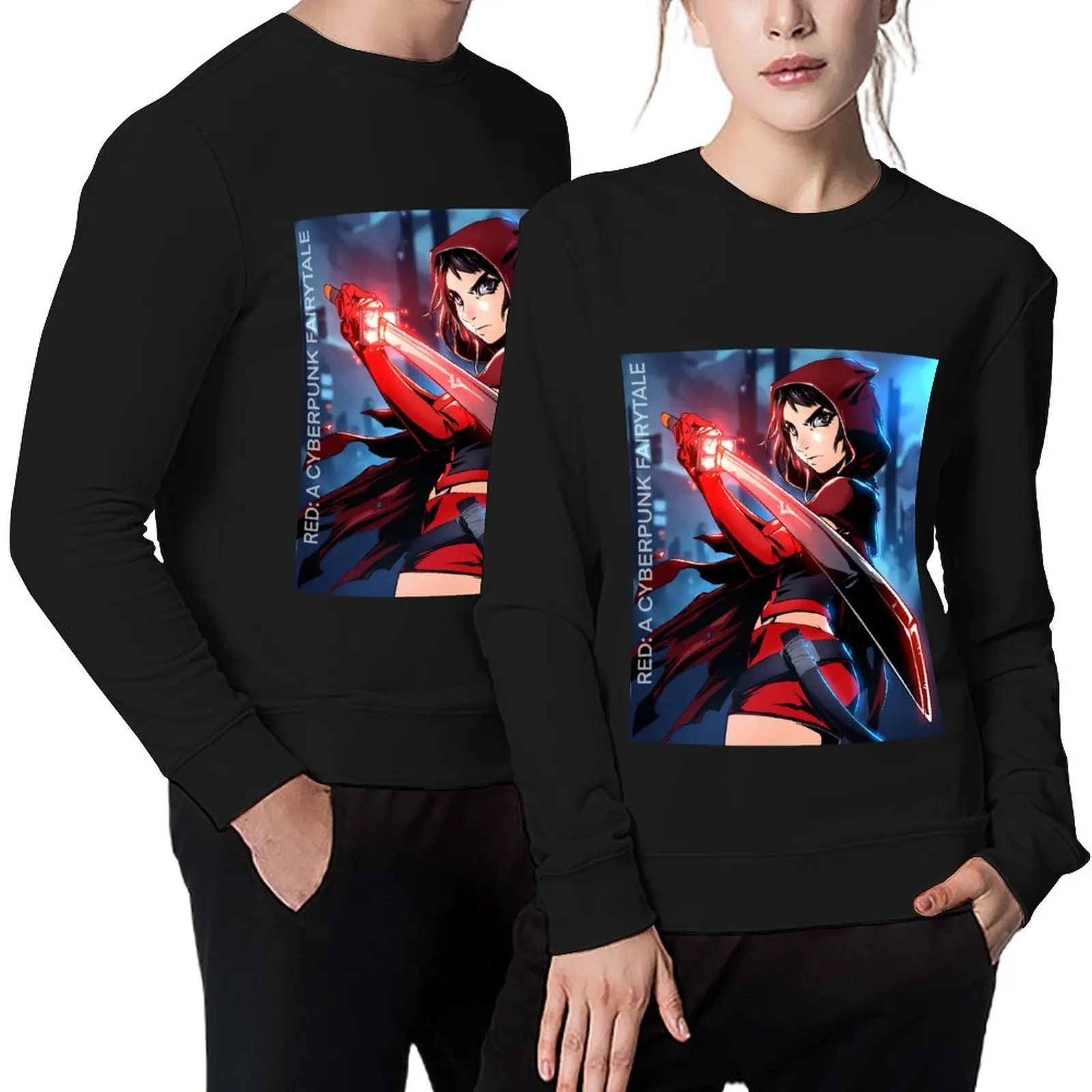 

Red Pullover korean clothes autumn men's sweat-shirt set tracksuit men men sweatshirt