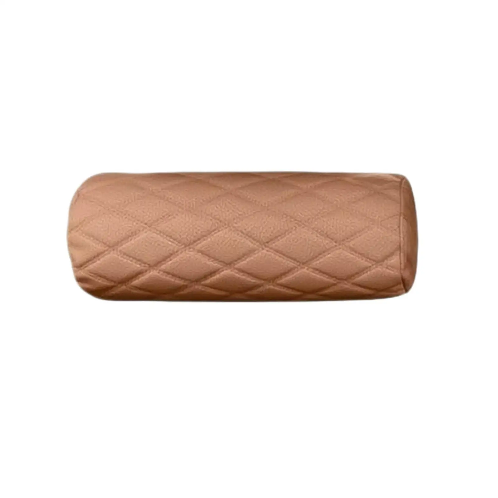 Vehicle Neck Support Pillow for Travel with Perforated Leather Cover Memory Foam Fill for Comfortable Driving Ride
