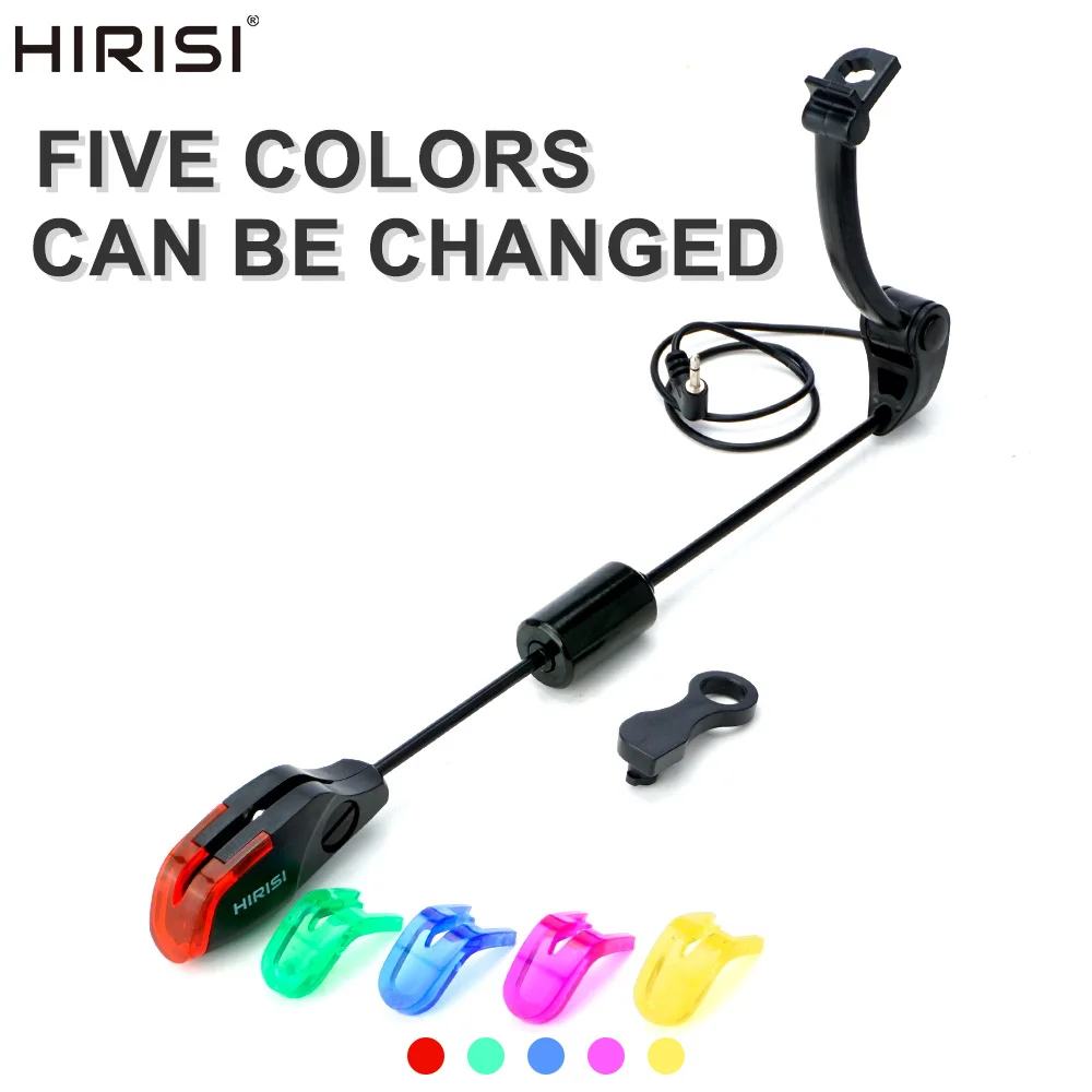 

Hirisi Carp Fishing LED Swingers With 4 Plastic head for Fishing Alarms Bite Indicator B2011S Fishing Accessories