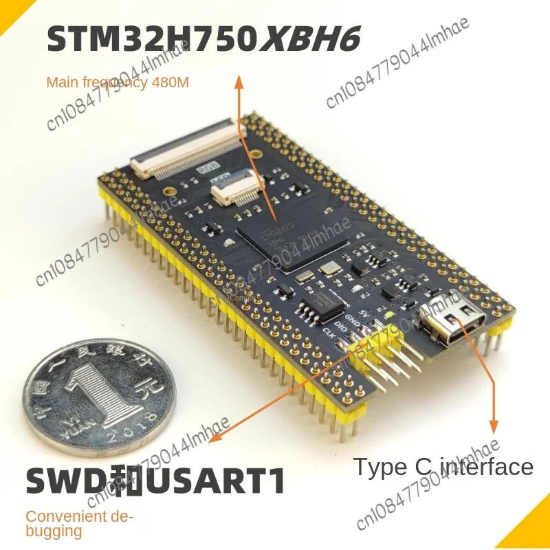 STM32H750XBH6 development board core replaces VBT6 minimum system compatibility with OpenMV