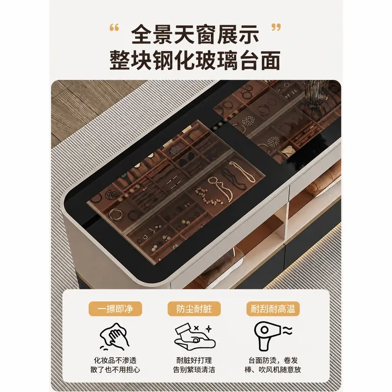 Italian Minimalist Jewelry Storage Bag Floor to Ceiling Display Cabinet for Master Bedroom Cloakroom Locker Organization