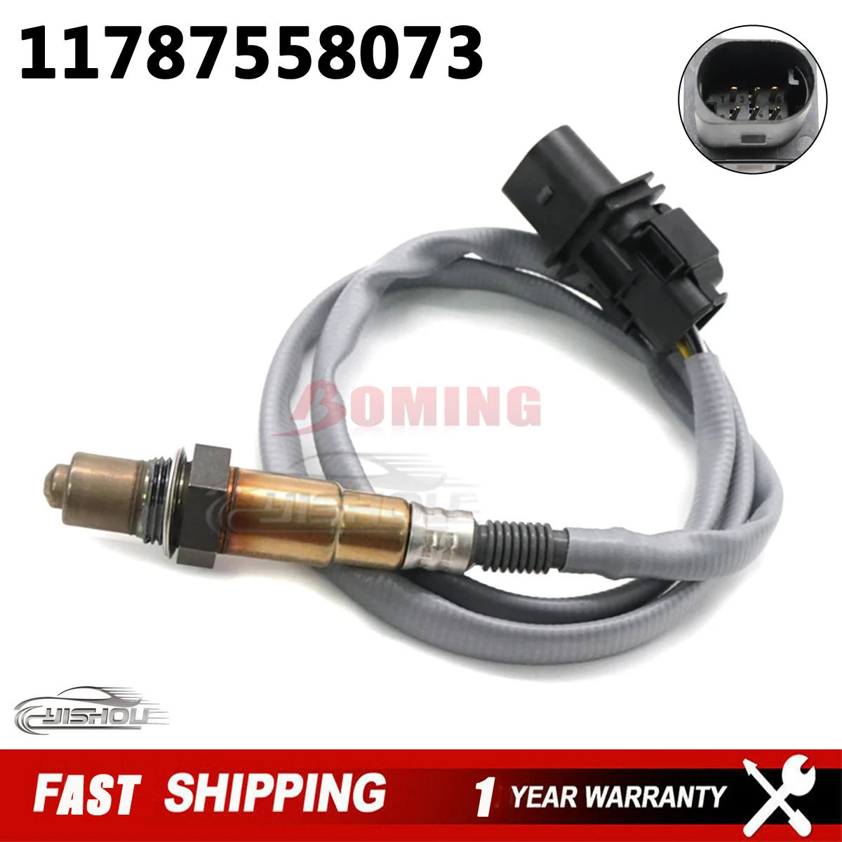 11787558073 Air Fuel Ratio Oxygen O2 Lambda Sensor For BMW 1 3 5 6 7 X1 X3 Z4 130i 125i 323i 325i 330i 523i 525i 528i 530i