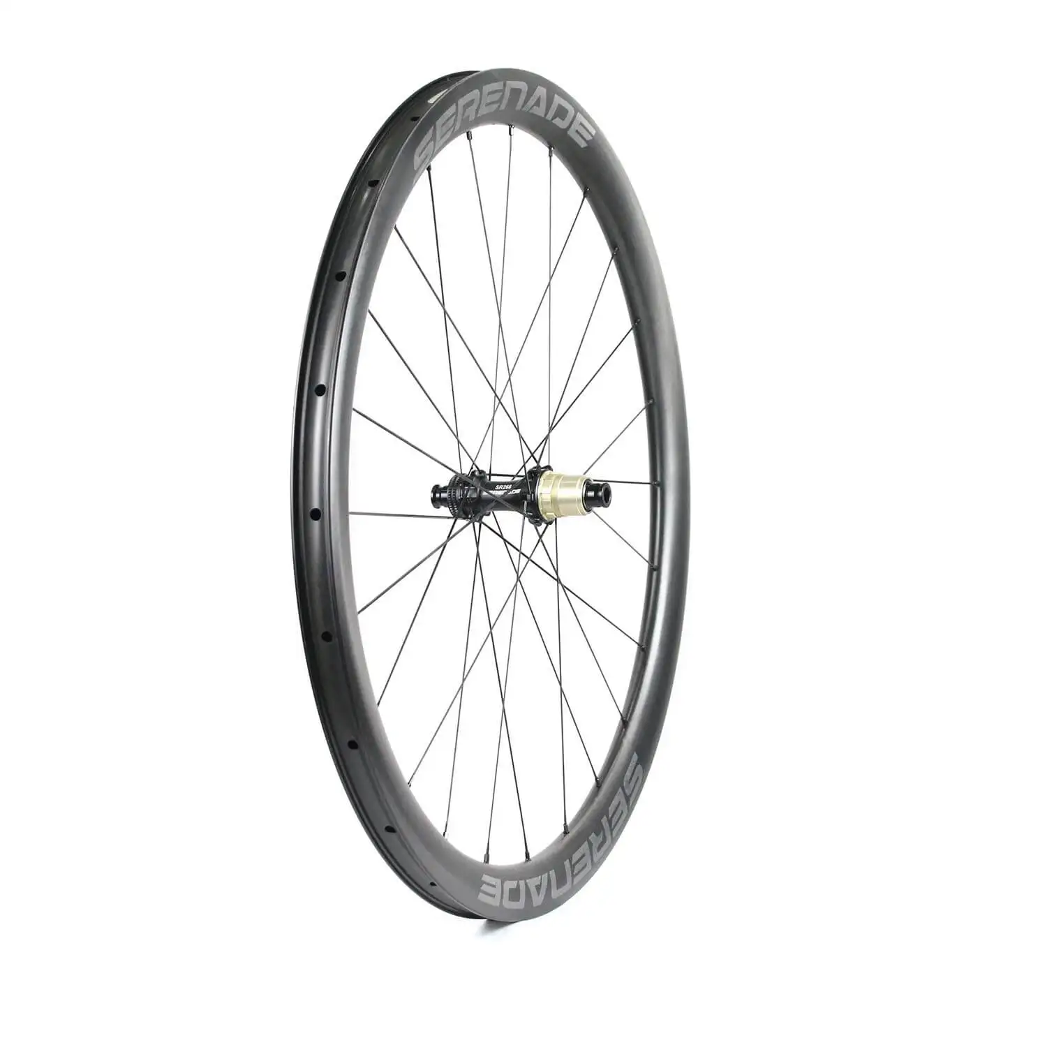 

Aero Wheelset Serenade 700c 40 45 50 60 мм T1000 Легкие колеса из углеродного волокна для шоссейного велосипеда SR268 с храповым механизмом 36T с центральным замком 7050 Alu Hubs