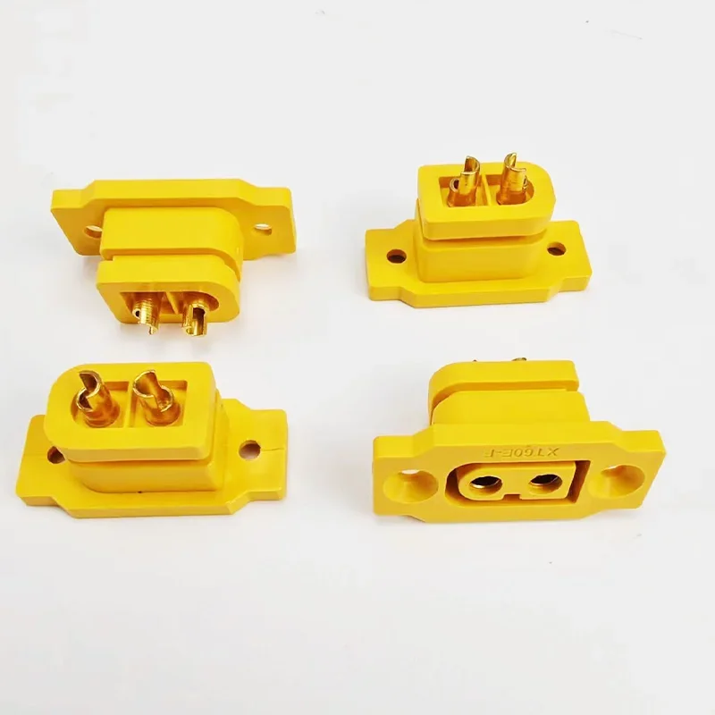 5pcs / 10pcs XT60E-F Female Plug Large Current Gold/Brass Ni Plated Connector Power Battery Connecting Adapter for RC Model