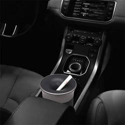 Smokefree Heat Not Burn Portable Simple Car Ashtray With Light Car Ashtray High Flame Retardant Ashtray For IQOS DUO Electronic