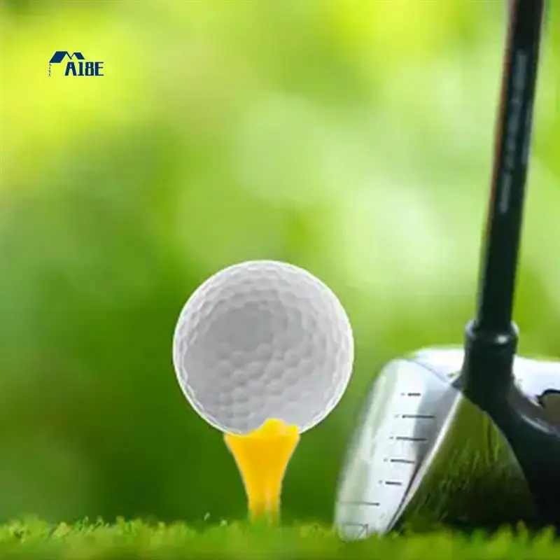 

A18E-100Pcs Durable Plastic Tees Eco-Friendly, Reduces Friction & Side Spin, 4 Prongs Design For Stability