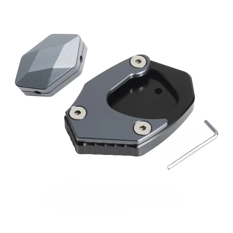 Fiddle Motorcycle Kickstand Decoration For SYM Fiddle5 Fiddle4 Parking Rack Base Enlarged Pad CNC Modification Accessories