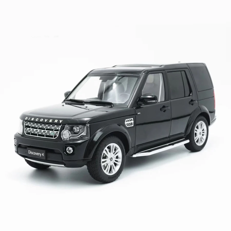 WHELART 1/18 2014 Land Rover Discovery 4 modelo fundido a presión negro verde Metal modelo de coche decoración estática colección de regalos de vacaciones