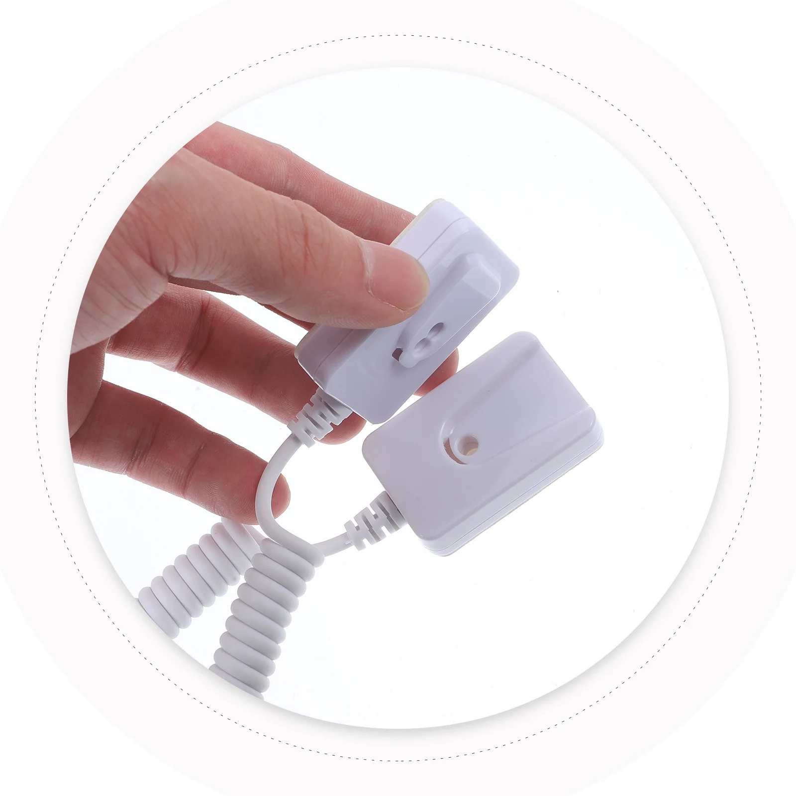 

3Pcs Remote Control Retractable Tether Sturdy Useful Multifunctional for Phone Tablet Plastic Remote Control Tether