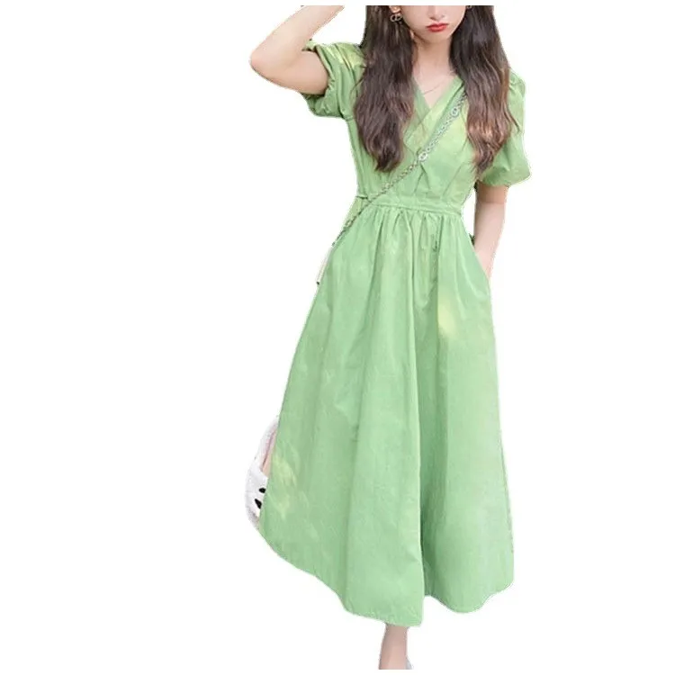 Hebe Sle een Dr Summer Nuovo arrivo Donna Bella Princ Sve Vita alta A-Line Dr Or Sve Modello base