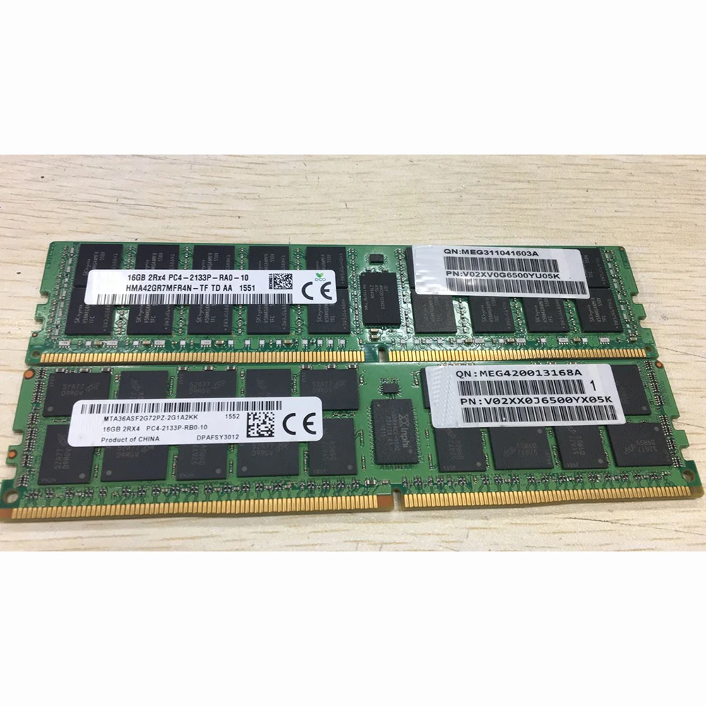 Inspur SA5212 SA5112 SA5248M4용 RAM 16GB 16G DDR4 2133P ECC REG 서버 메모리는 완벽하게 작동합니다. 빠른 배송 고품질