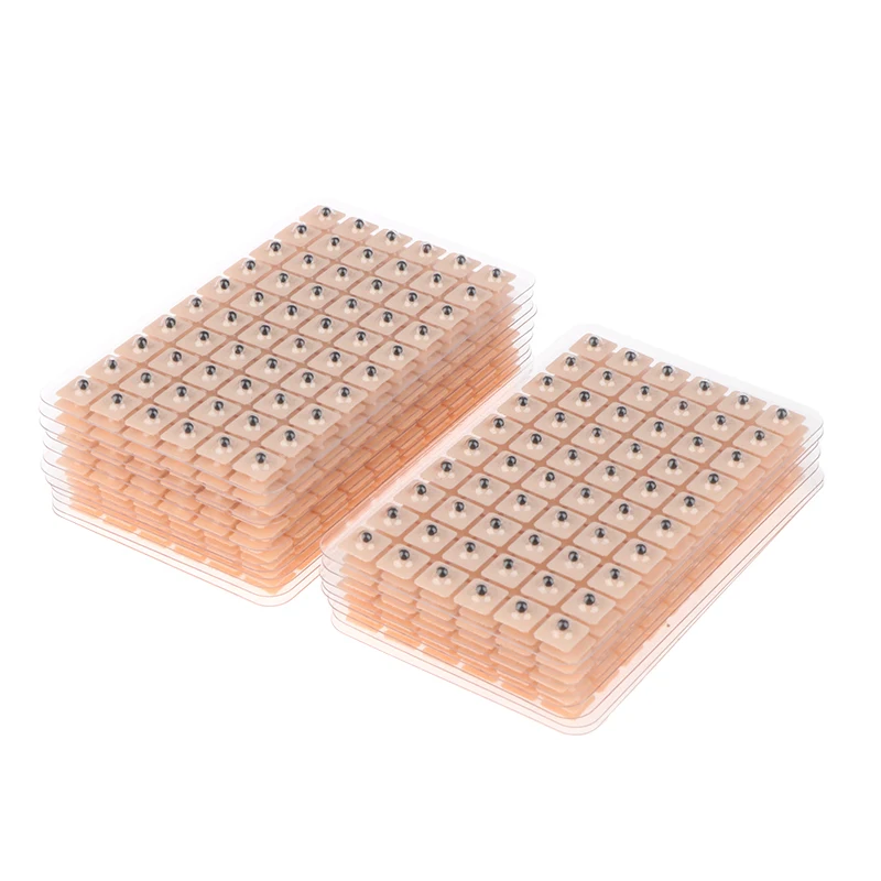 1200Pcs Ear Point Stickers Pressure Stick Acupuncture Magnetic Beads Auricular Massage