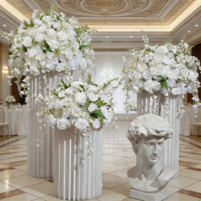 

60 см искусственный колокольчик орхидея цветок шар для свадебного предложения помолвка уличное свадебное украшение украшение для дома обеденный стол