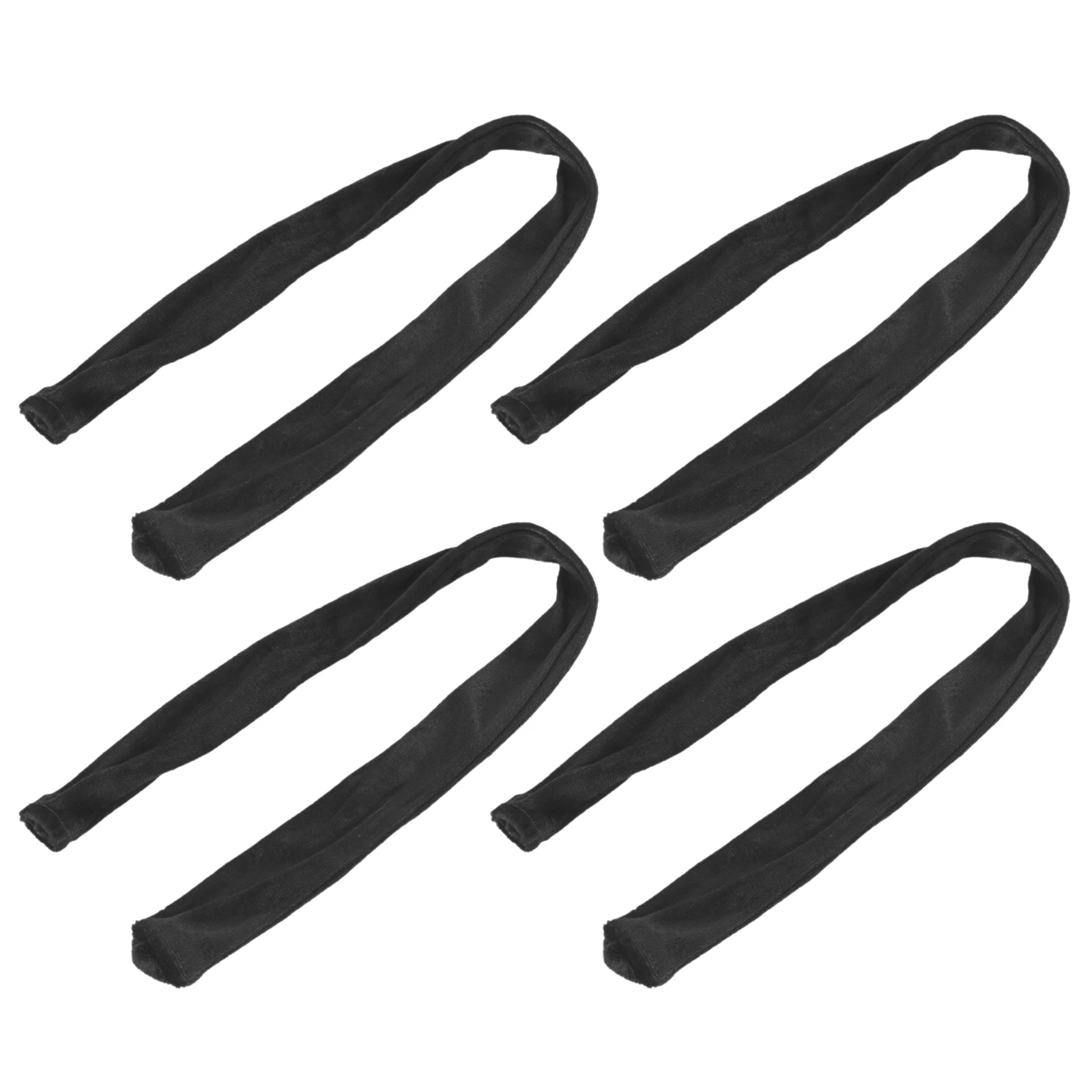 

4pcs Chandelier Chain Cover Cloth Cord Concealer Rust Proof Moisture Resistant Fabric Light Sleeve Hanging Lamp Accessories