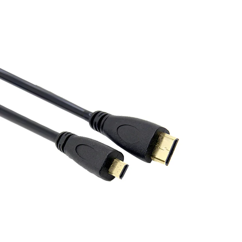 

﻿ 0.3m 1m 1.8m Micro HDMI Mini HDMI-compatible To Micro HDMI-compatible Connection Cable Mini Micro HDTV Video HD Cable Cord